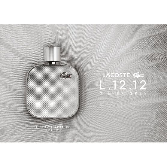 Perfume Lacoste L.12.12 Silver Grey Masculino Eau de Parfum